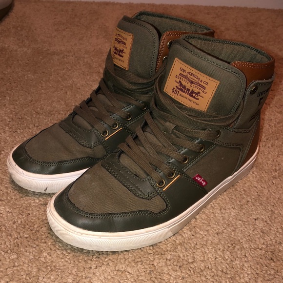 levis high cut shoes